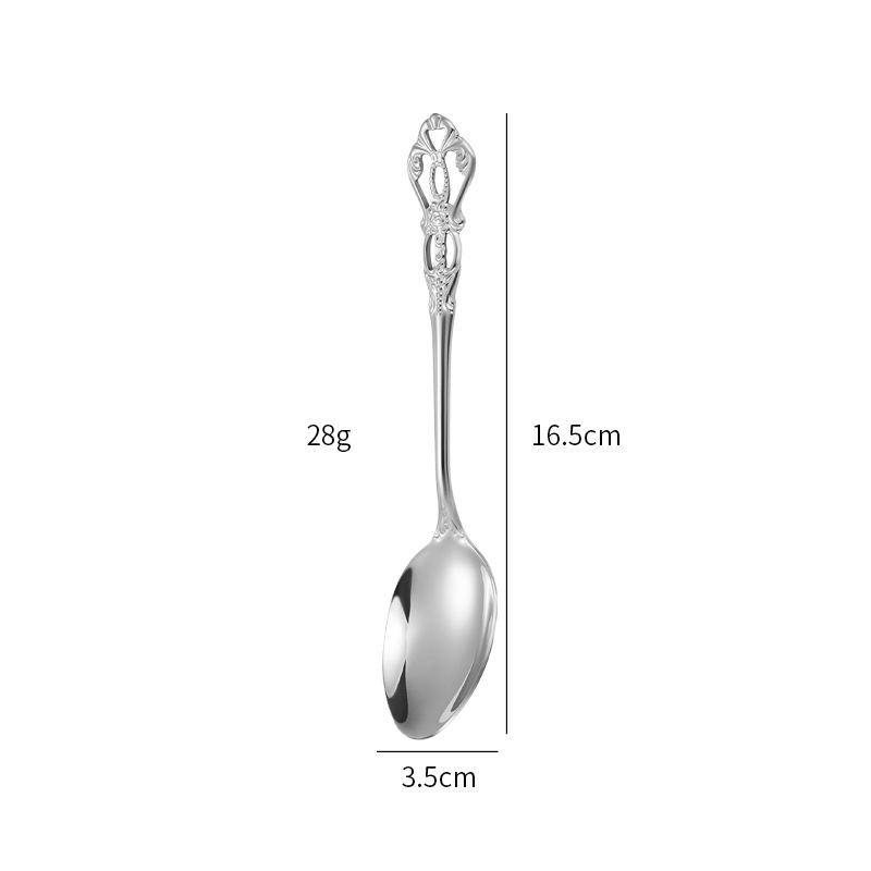 Silver medium spoon