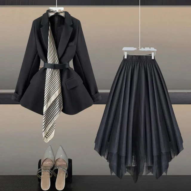 Autumn And Winter Women's Belly Reduction Suit Black - Shop at LoveMi