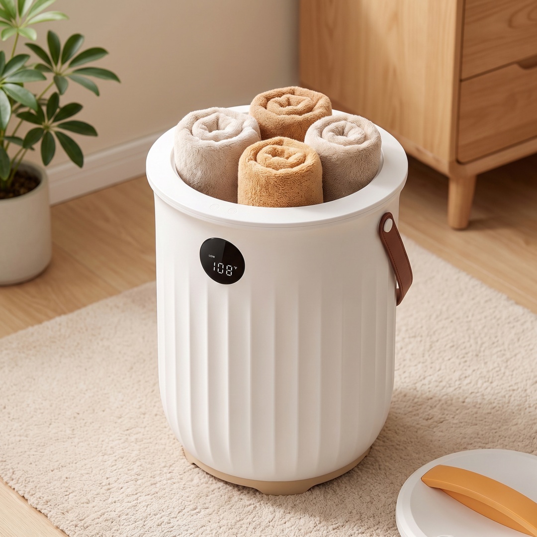 Large-capacity Bathroom Towel Heater With Automatic Power-off Function image 3