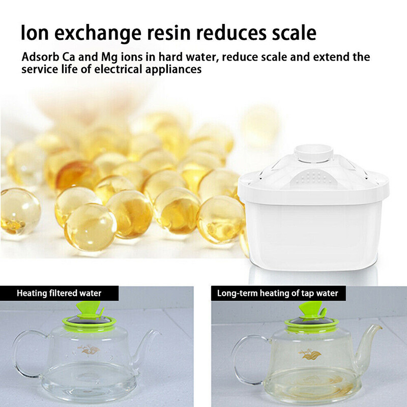 3.5L Water Filter Jug Bench Top Purifier Jug- 5 MAXTRA-  Filter Refill Cartridge--4 Pcs