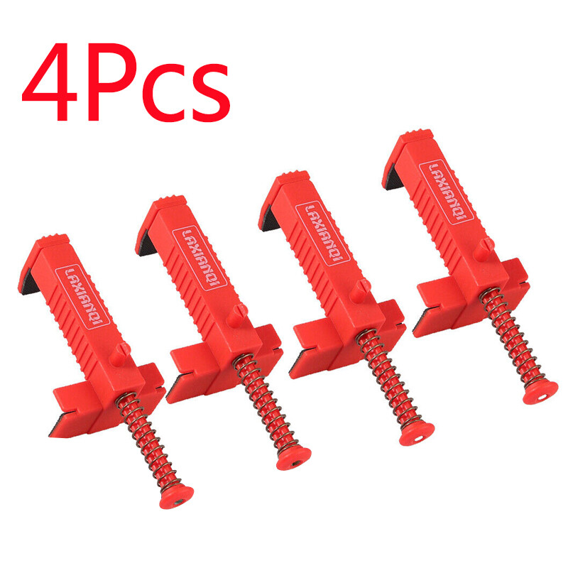 4Pcs Brick Liner Clamps Runner Wire Drawer Bricklaying Fixer Tool For Building 9
