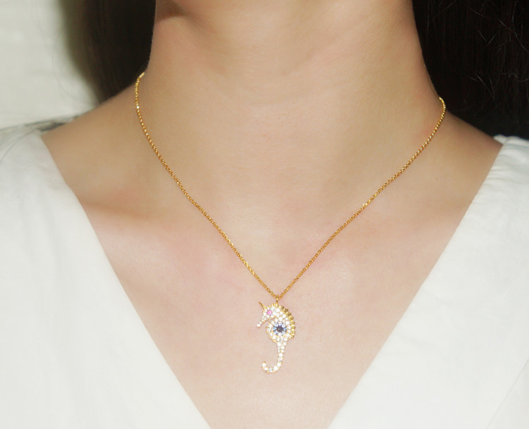 Diamond Studded Rocket Collarbone Chain