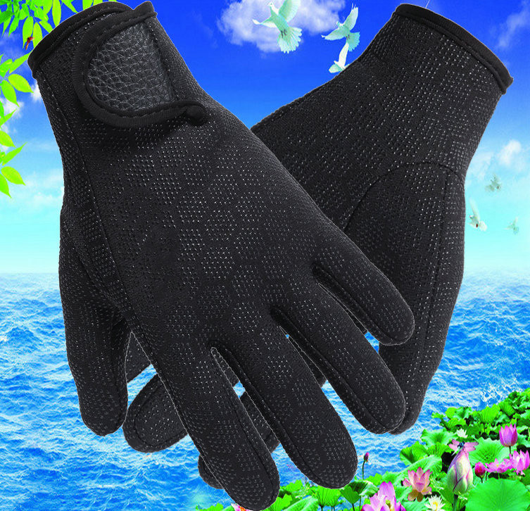 Sun Protection Winter Swimming Warm Gloves