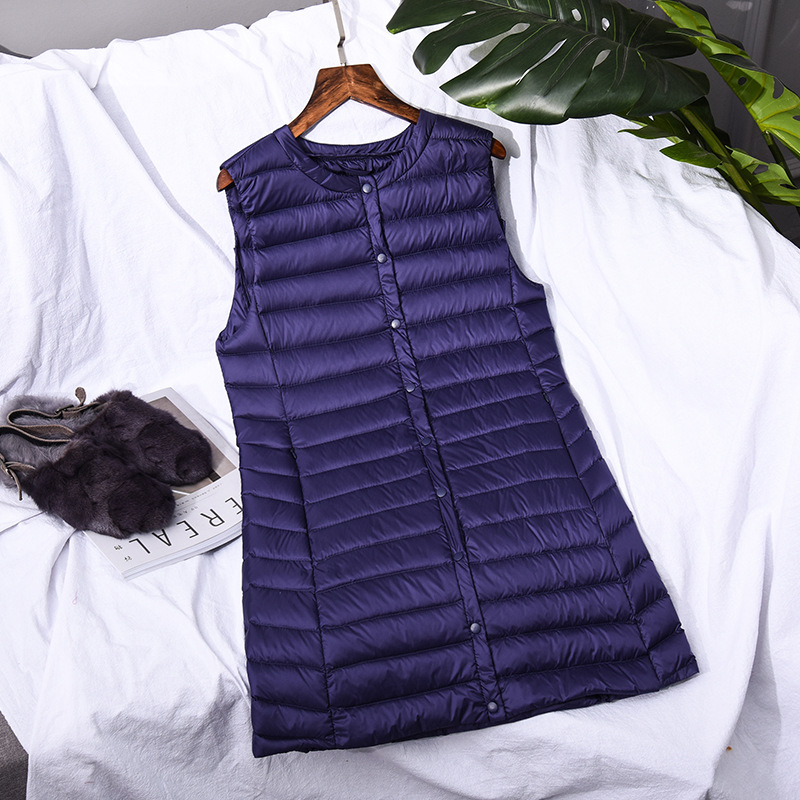 Korean Version Of Thin Loose Loose Collarless Waistcoat Vest Jacket