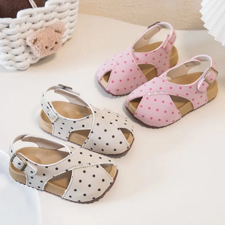 2026 Summer New Kids Polka Dot Birken
