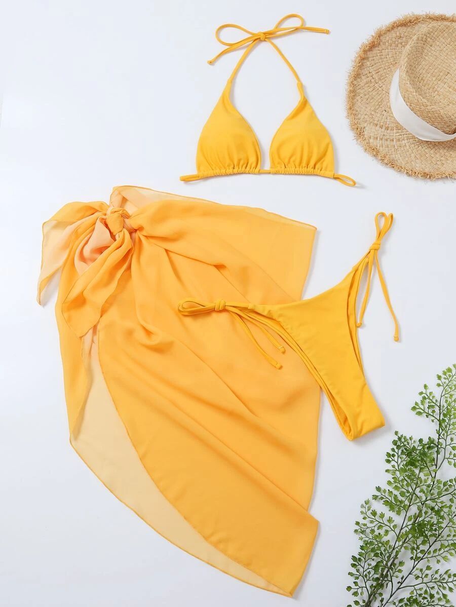 Title 10, European And American Briefs Bikini Swimsuit Be...