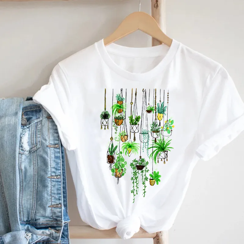 Men's Cartoon Short Sleeve Youth Popular Collar Casual Men's T-Shirt - 23Style