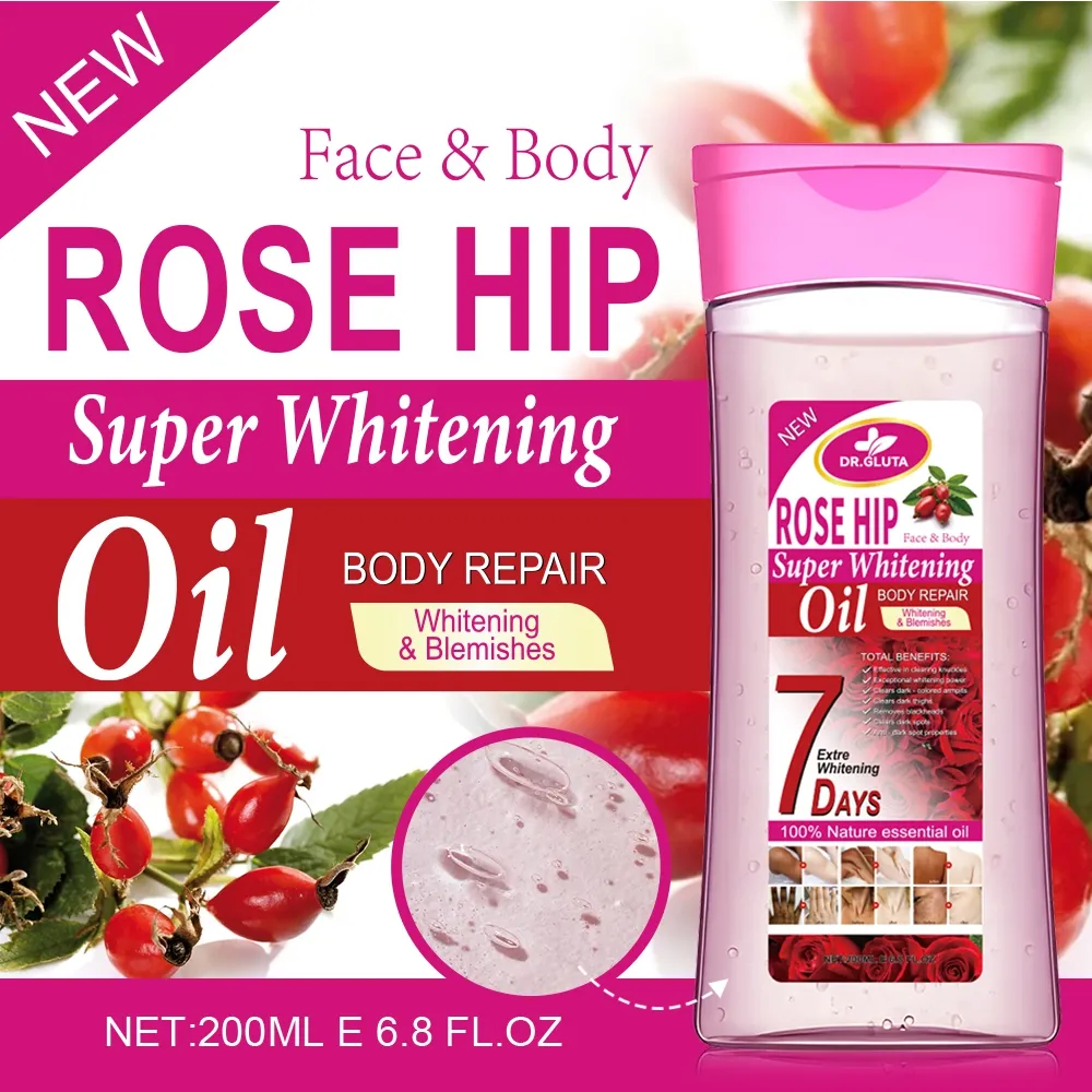 Rose Hip Body Oil Super Whitening Nature