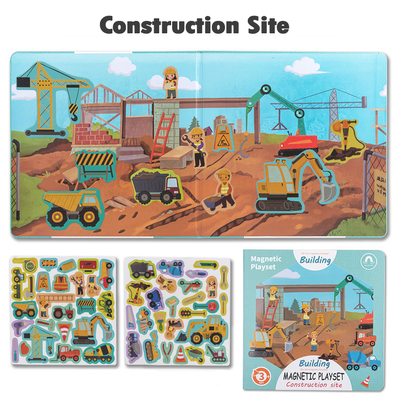 Construction site scene