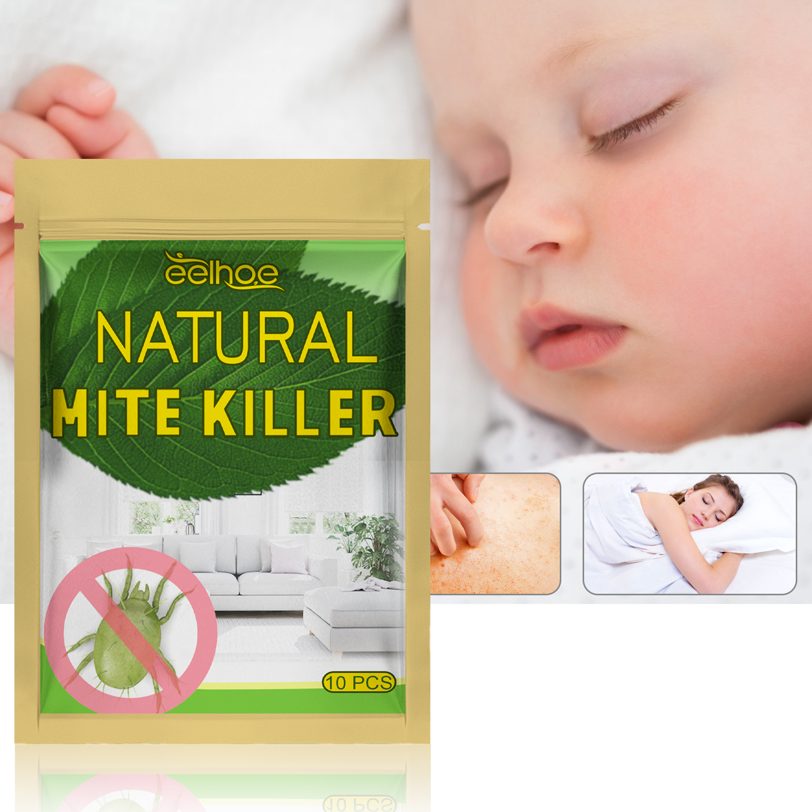 Natural Mite Removal Bag 10pcs-bag