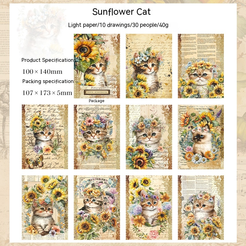 Sunflower Cat