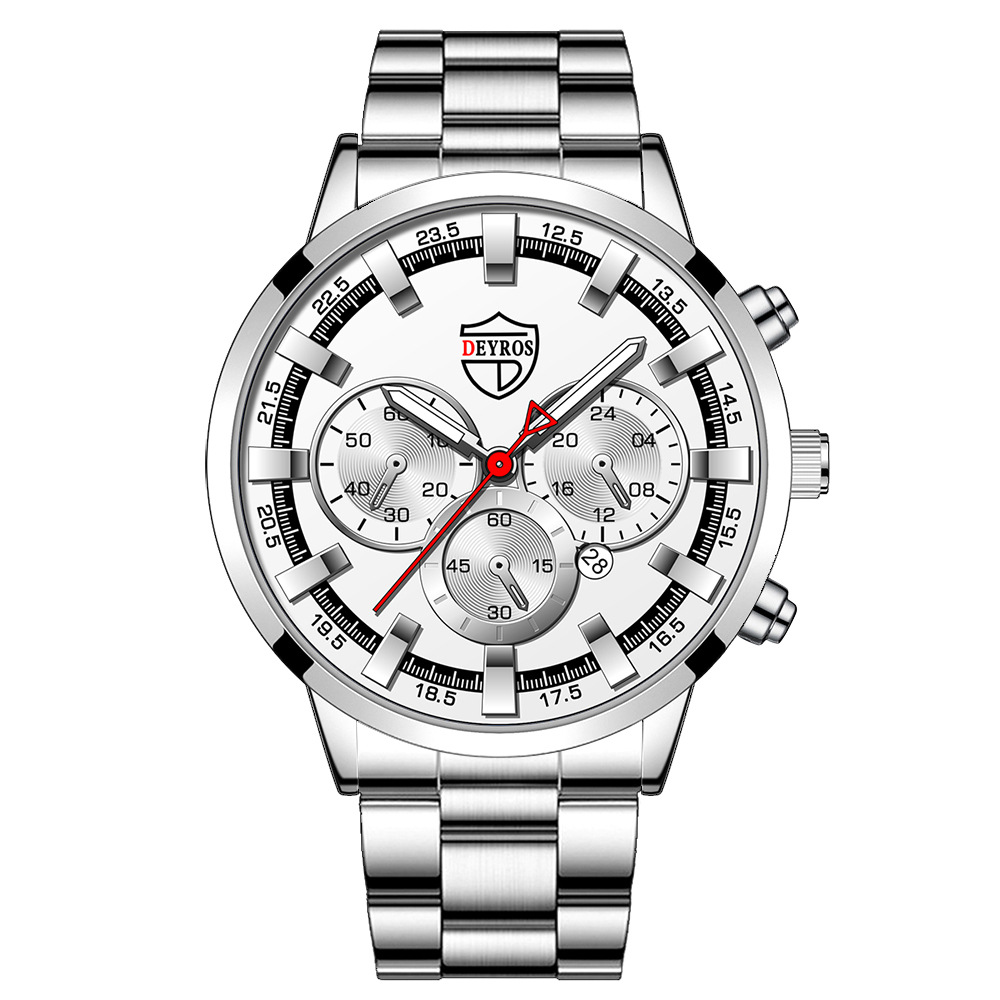 Men's Fashion Business Calendar Luminous Quartz Watch - Picture 10 of 10