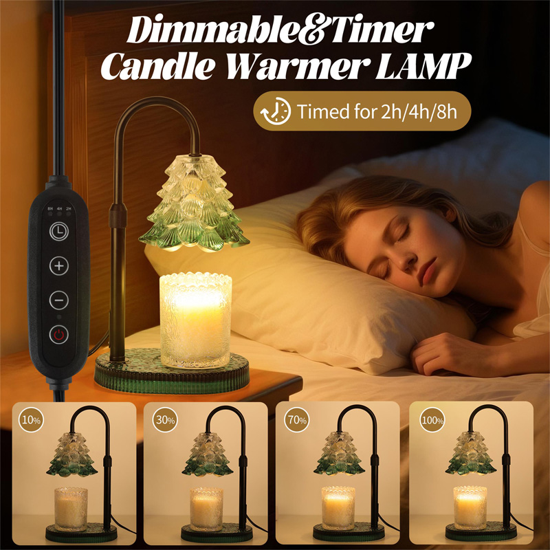 Candle Warmer Lamp With Timer & Dimmer , Adjustable Wax Melt Lamp For Jar Candles, Home Decor Accent view 3