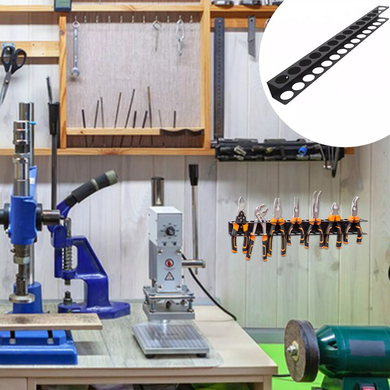 Wall Mount Holds 14 Screwdrivers Tool Rail Rack Holder Screwdriver Organiser — image 8