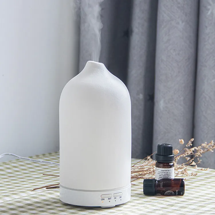 Air Humidifier Ceramic Aroma Diffuser 5 Colors 100ml Ultrasonic