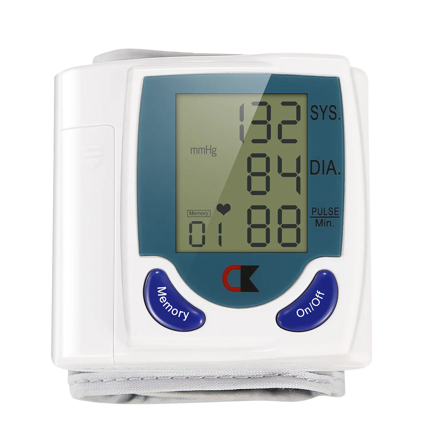Blood Pressure Monitor Wrist Digital High Cuff