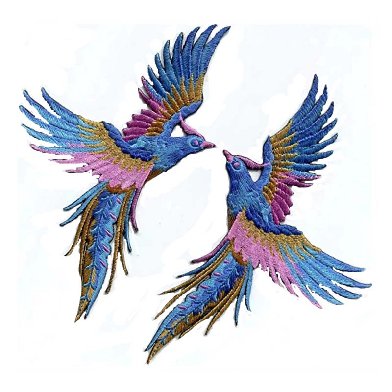 Title 6, New Fashion Phoenix Embroidery Patch