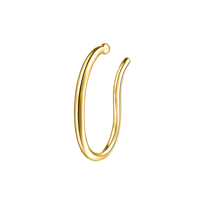 High-end French Painless Temperament Geometric Earrings