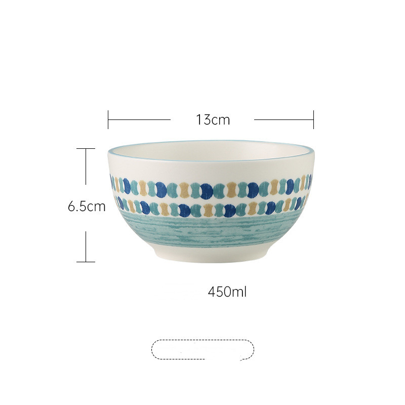 Title 9, Ceramic Dishes Set Household Nordic Style Table...