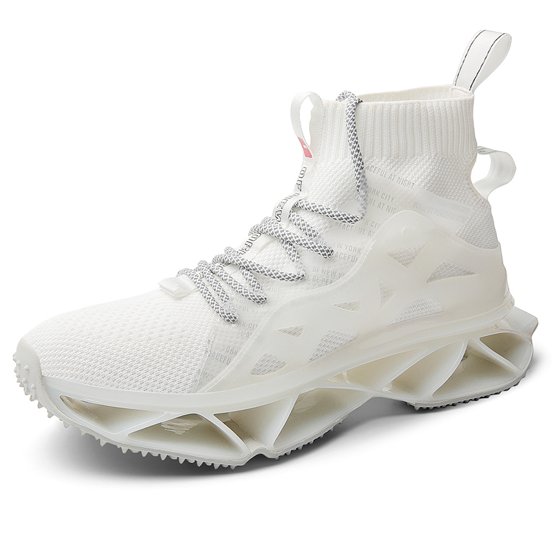 Title 20, Heren high-top flying knit sokkenschoenen Licht...