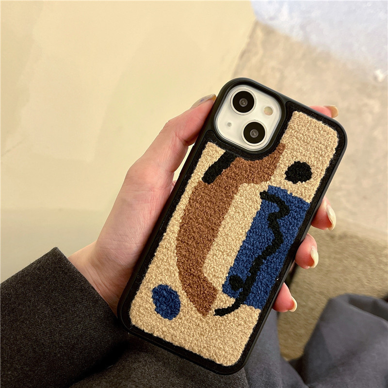 Fashionable Personalized Wool Roll Phone Case