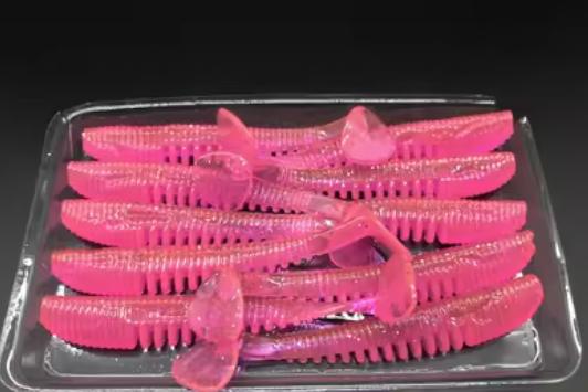 Luya Soft Bait T-tail Shrimp Type Black Pit Warped Bill Catfish