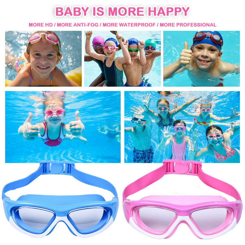 Kids Anti-Fog Swimming Goggles Pool Swim Glasses For Children Boys Girls Uk — image 11