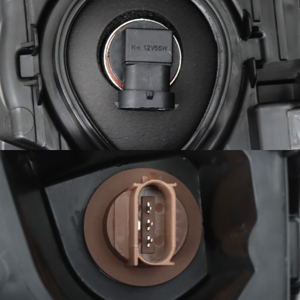 Black Headlight Assembly Suitable For 2018 Freightliner Cascadia Passenger Side