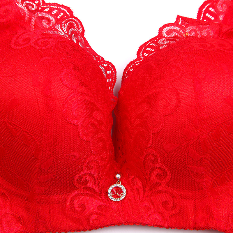 Title 10, Fat Woman Big Cup, Large Size, Thin Bra Without...