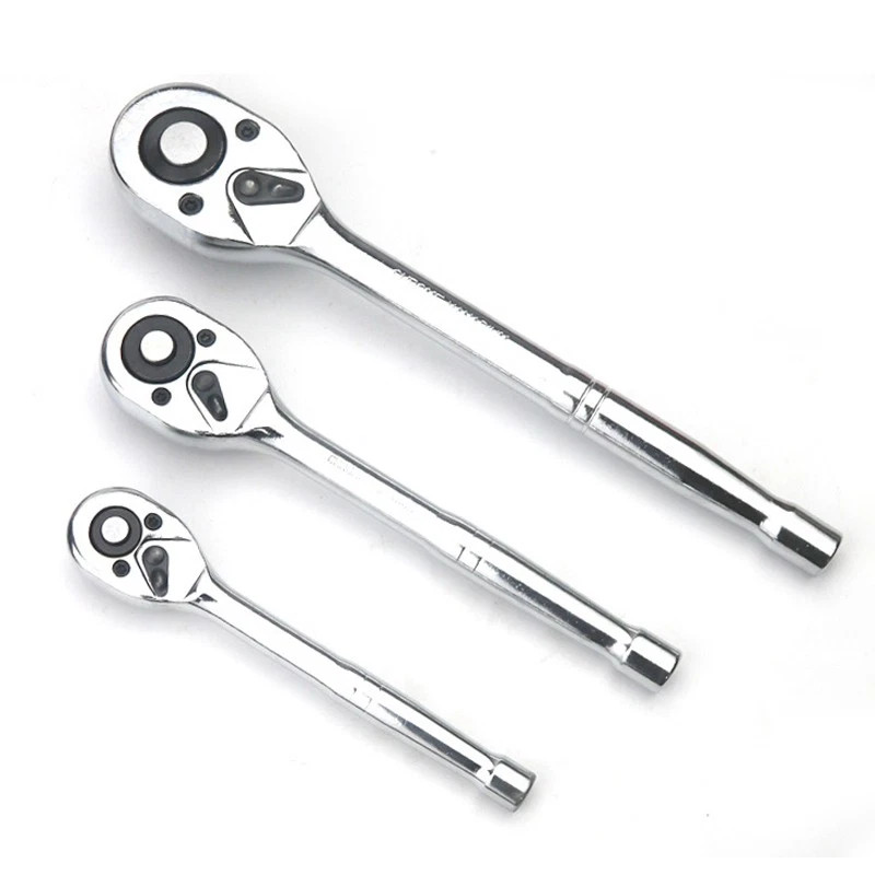 3X 1 4 38 1 2 Ratchet Socket Wrench Tool Quick Release Extending Repair Tool