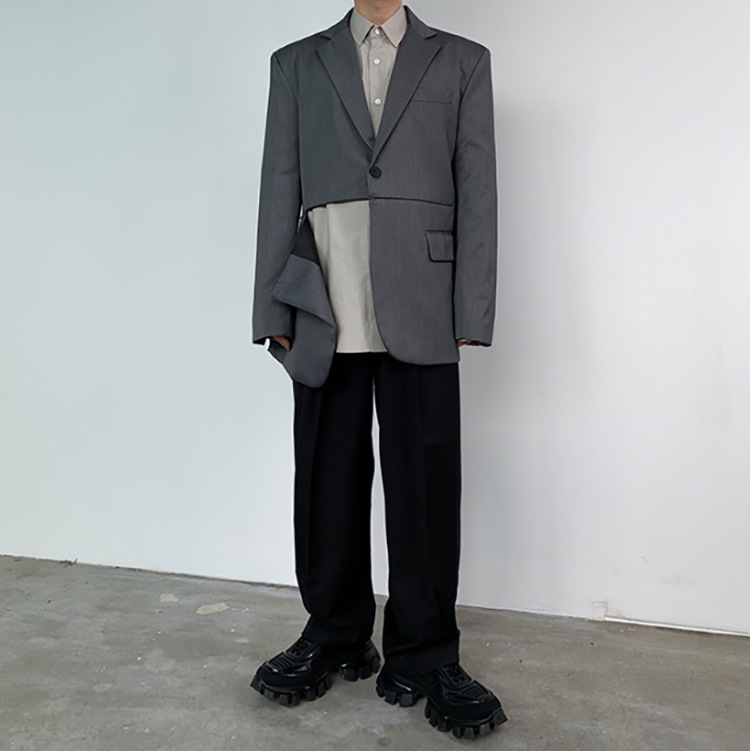 Title 4, Deconstructed split zipper suit