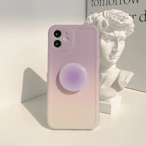 Korea Gradient Silicone Mobile Phone Case
