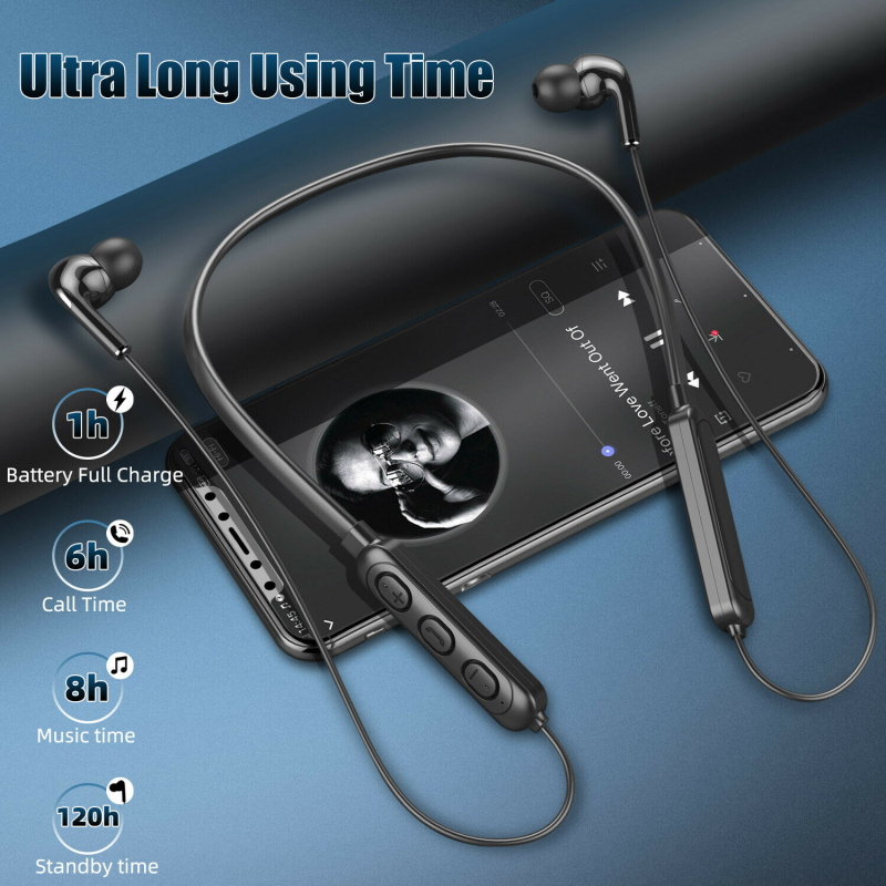 Neck-hanging Sports Stereo Neck-hanging Bluetooth Headset - Image 3