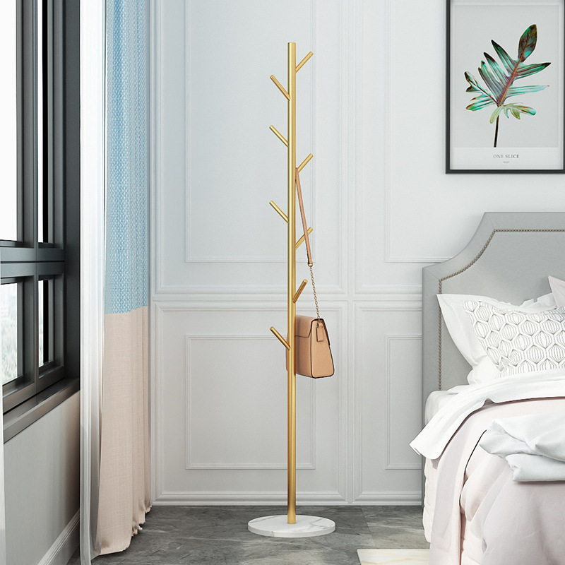 Porte-manteau, étendoir à vêtements simple, chambre au sol – Image 3