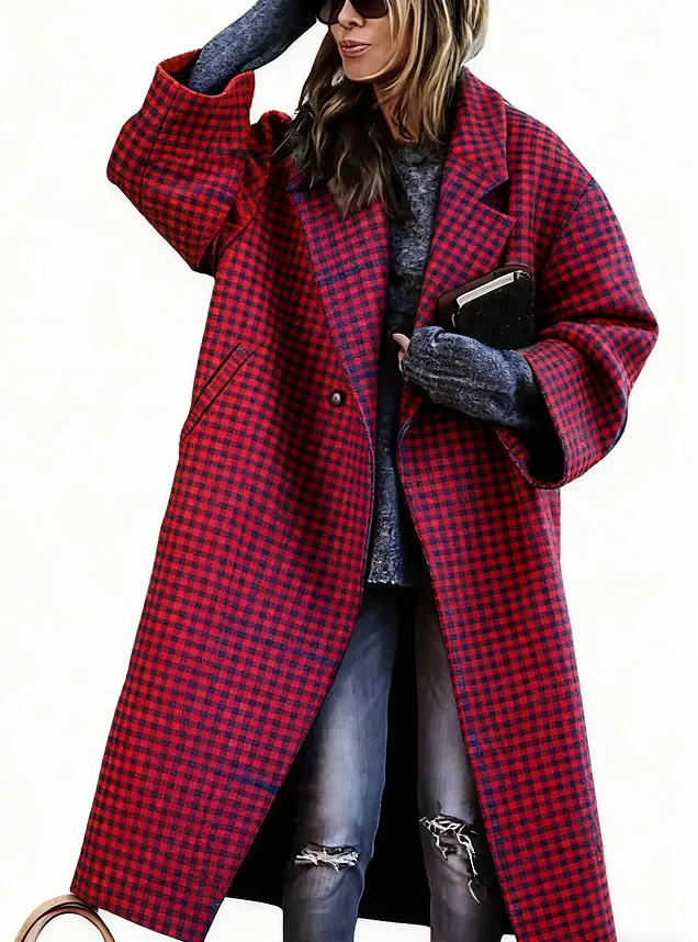 Lady's Multi color Long sleeved Coat Style2 - Shop at LoveMi