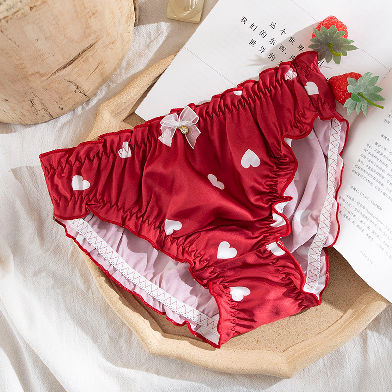 Title 1, Sexy Kawaii Knot Womens Panties, Cartoon Soft ...