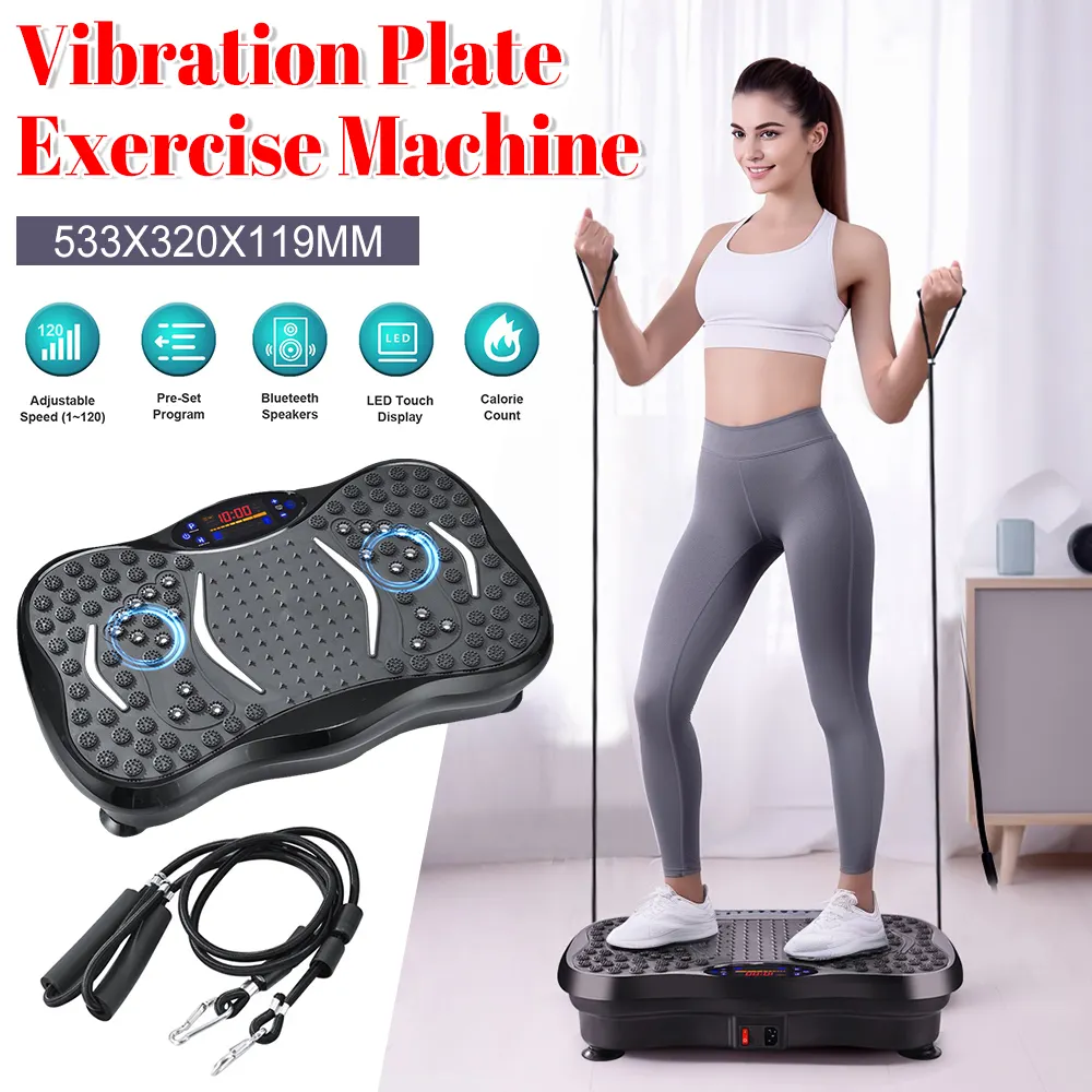 Vibration Plate, Bluetooth Compatible, Whole Body Rhythm