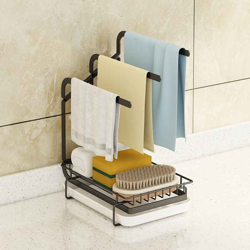 Title 5, Kitchen Removal Wipe Rack Countertop Sink Drain