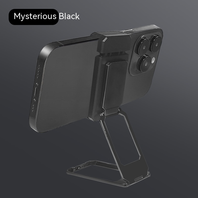 Back Splint Double Ring Square Mobile Phone Bracket Magnetic Metal - Image 2