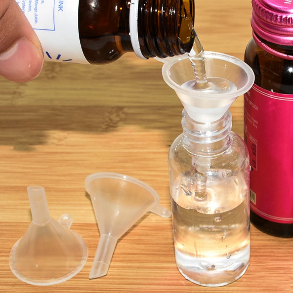 3pcs Mini Plastic Dispenser For Fragrance Diffuser Dropper Bottle Liquid Essential Oil Drip Pump Head Dispensing Tool — foto 7