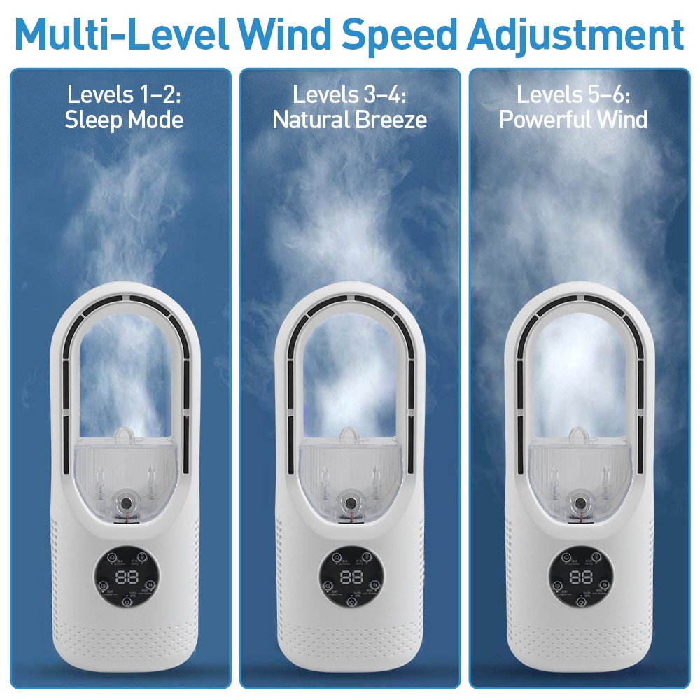 Ventilateur refroidisseur d'air portable sans lame – Image 9