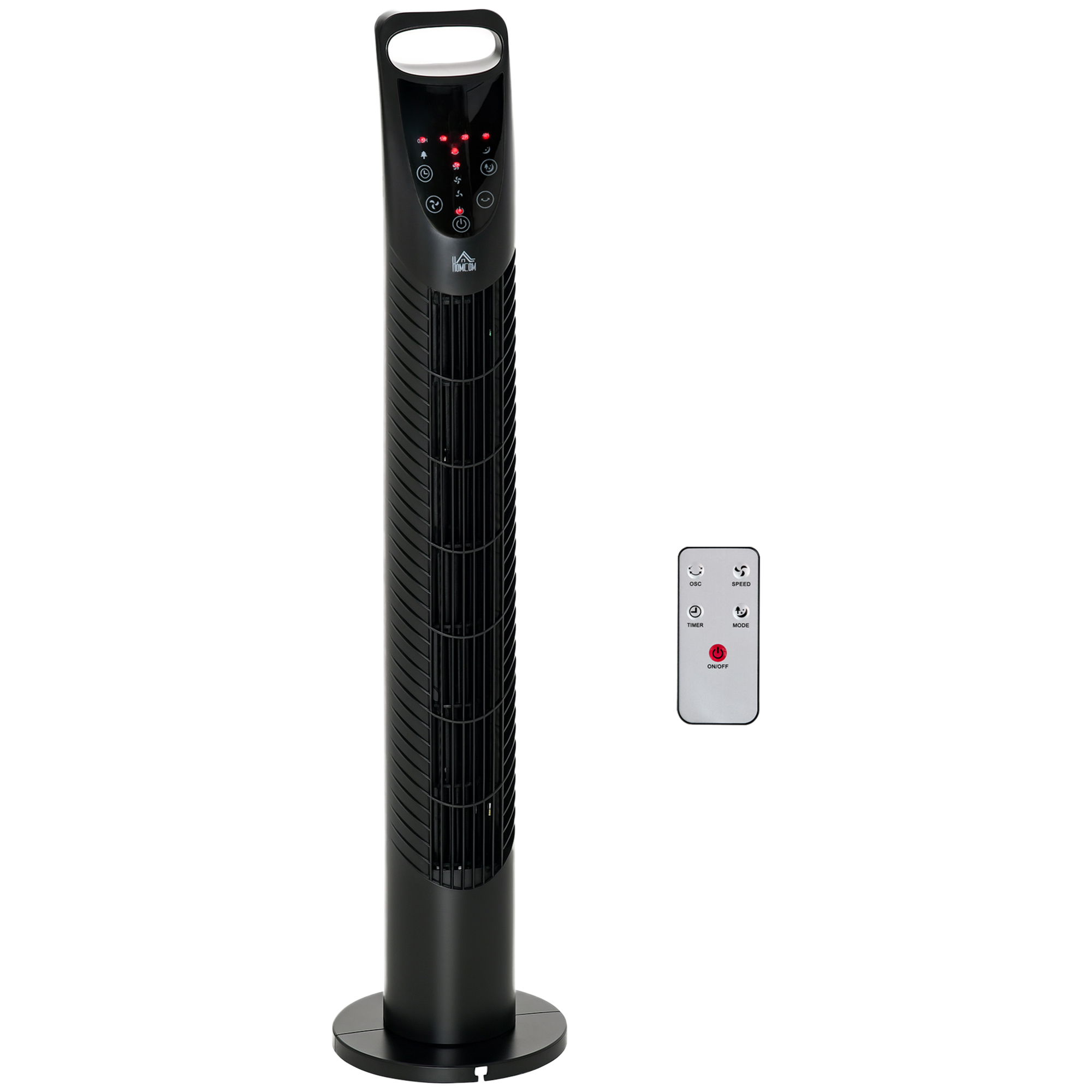 31 Oscillating Tower Fan With Remote Control, 7.5H Timer, 3 Speed 3 Modes, Electric Floor Standing Cooling Fan For Home Bedroom Office, BlackThis Product Is Prohibited From Sale On Amazon