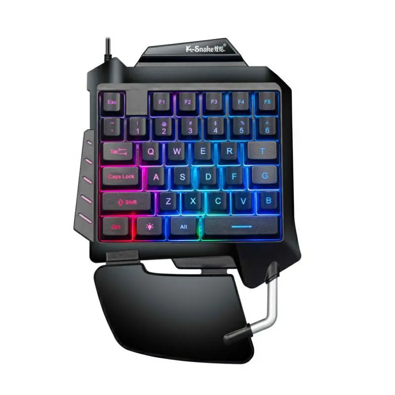 Mobile Game Throne One-Handed Keyboard Set Colorful