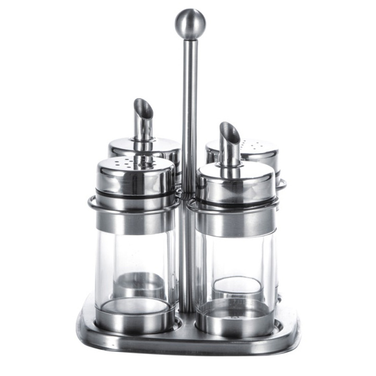 304 Stainless Steel Four-head Seasoning Bottle