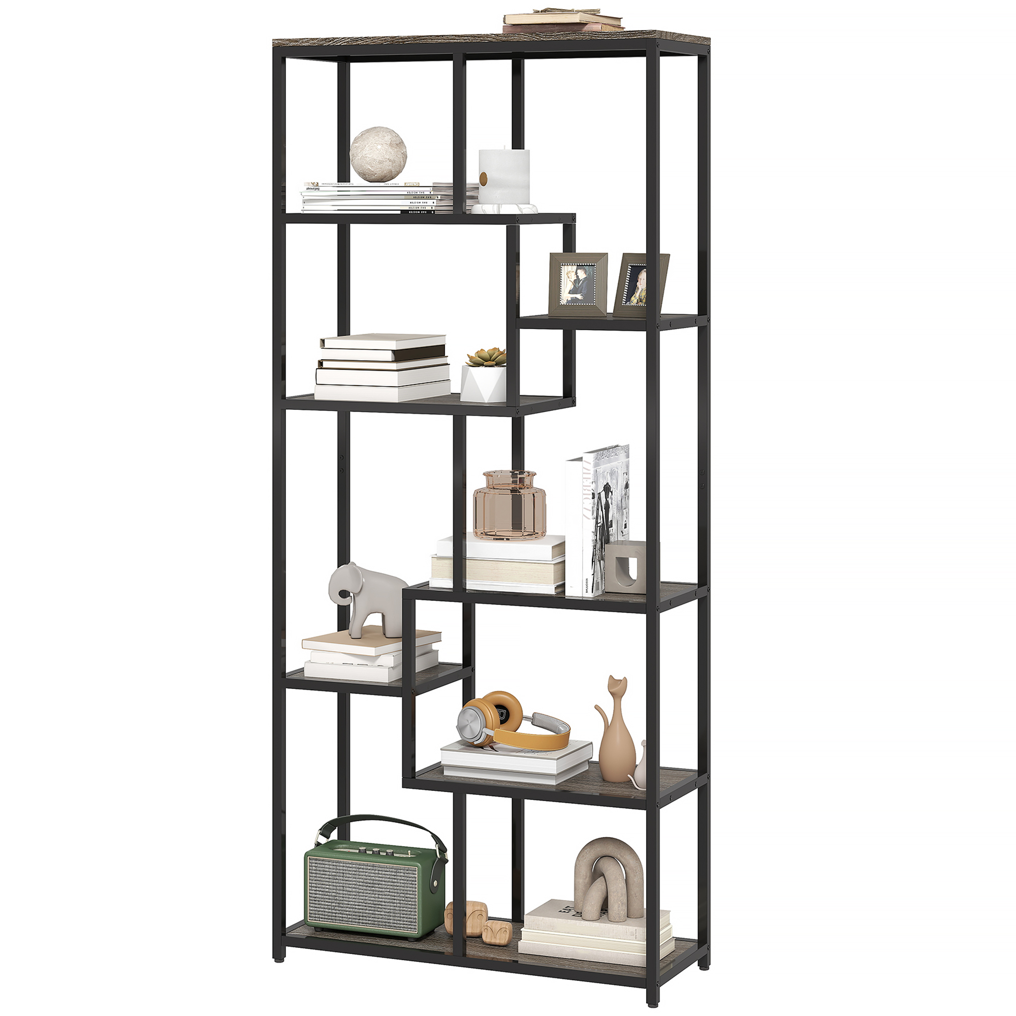 Seven Layer Geometric Bookshelf — image 6