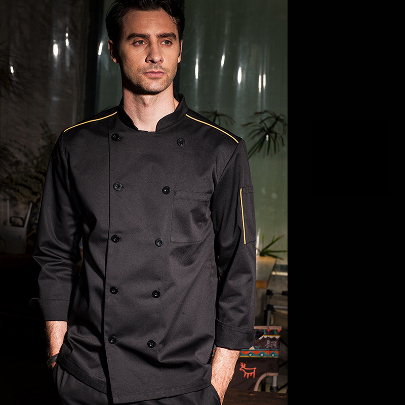 New Chef's Long Sleeved Men's Overalls