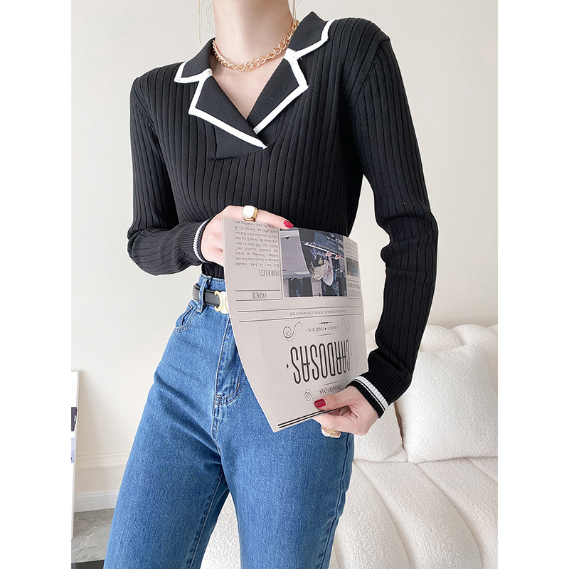 Title 4, Sinan Suit Long-sleeved Thin Sweater Autumn Wom...