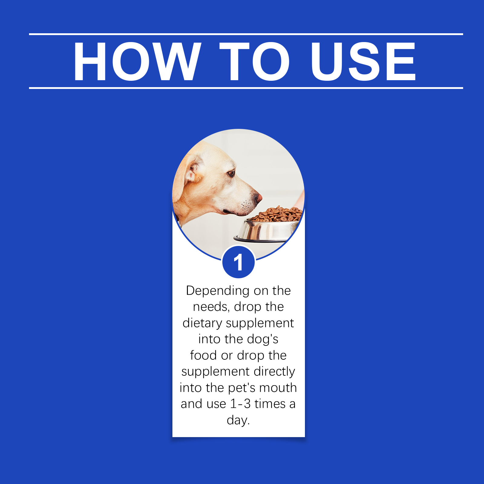 Dog Joint Relief Liquid Supplement Drops, Hip & Joint Care Support For All Breeds Dogs, Relieve Joint Pain, Reduce Inflammation, Restore Cartilage, Improve Mobility, 60ml — foto 4