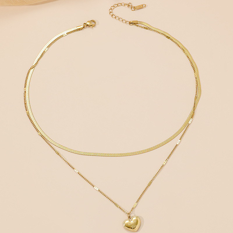 Women's Light Luxury Titanium Steel Jewelry