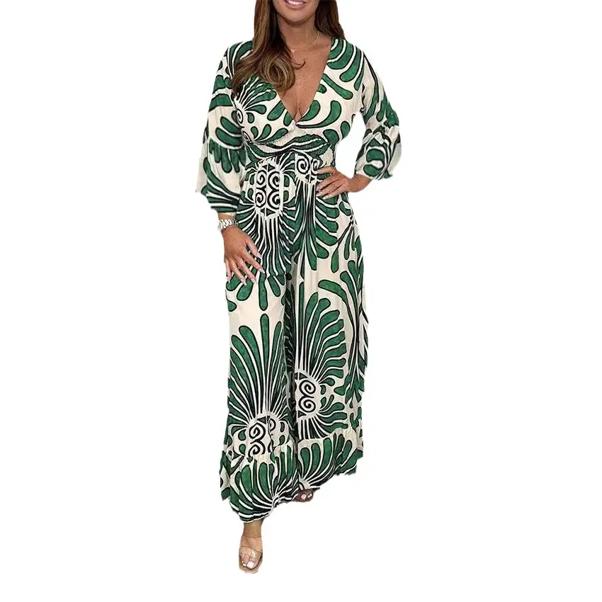 Women's Fashion Loose Printed Dress